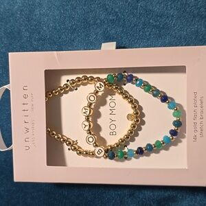 UNWRITTEN BOY MOM BRACELET SET